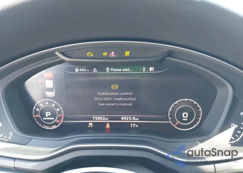 2019 Audi A4 45 Premium from USA, damaged, VIN WAUENAF43KN004876